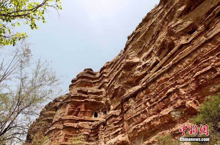 高清:探访中国第二大悬空寺 青海西宁北禅寺【2】