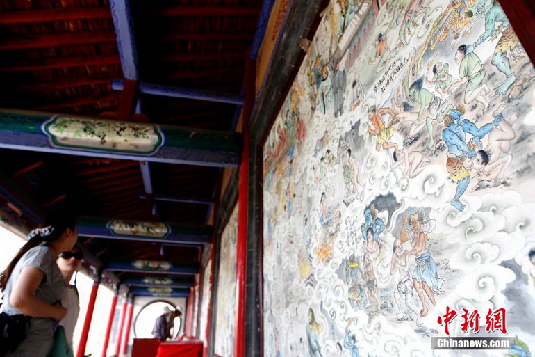 高清:探访中国第二大悬空寺 青海西宁北禅寺【6】